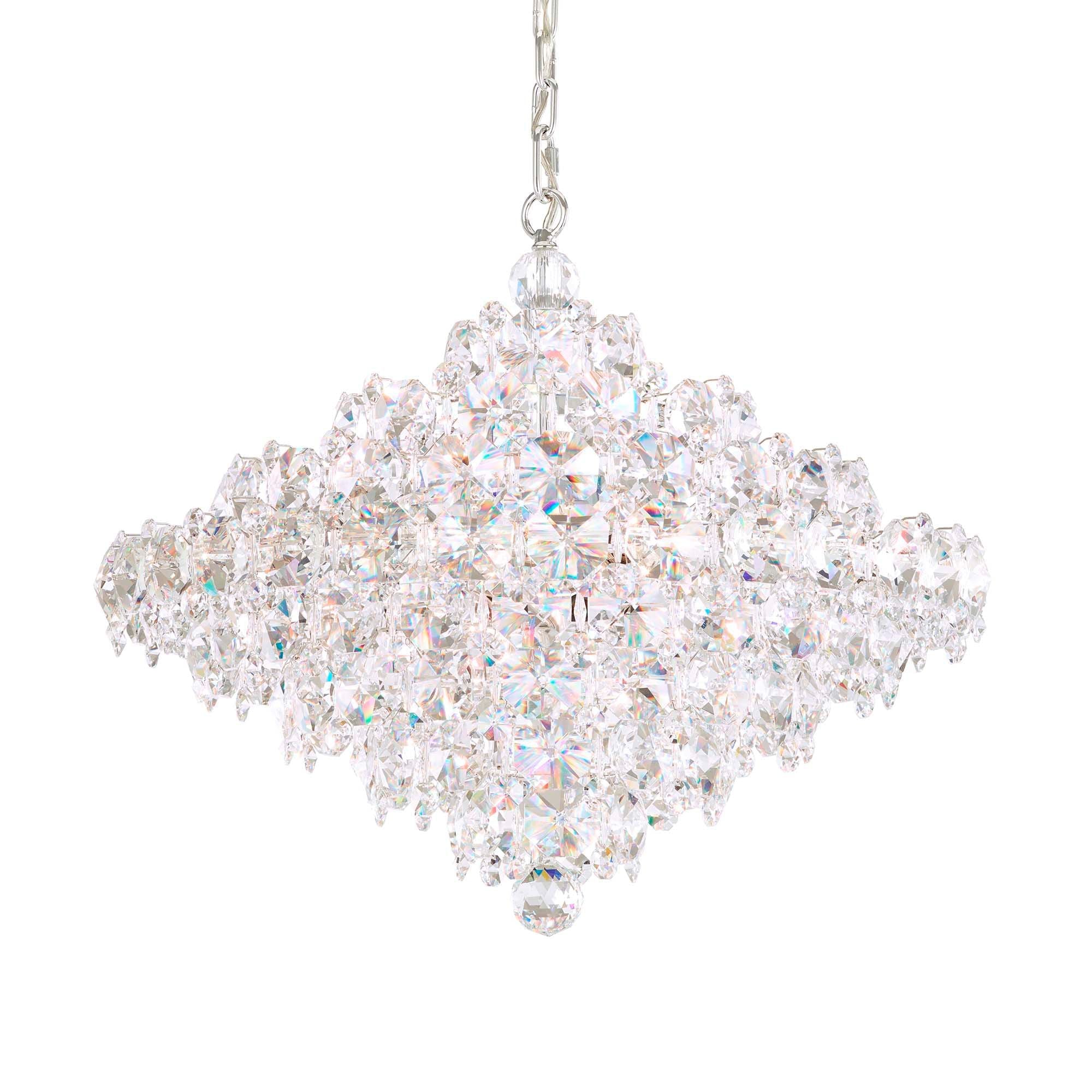 Baronet 20"H X 12-Light Crystal Pendant