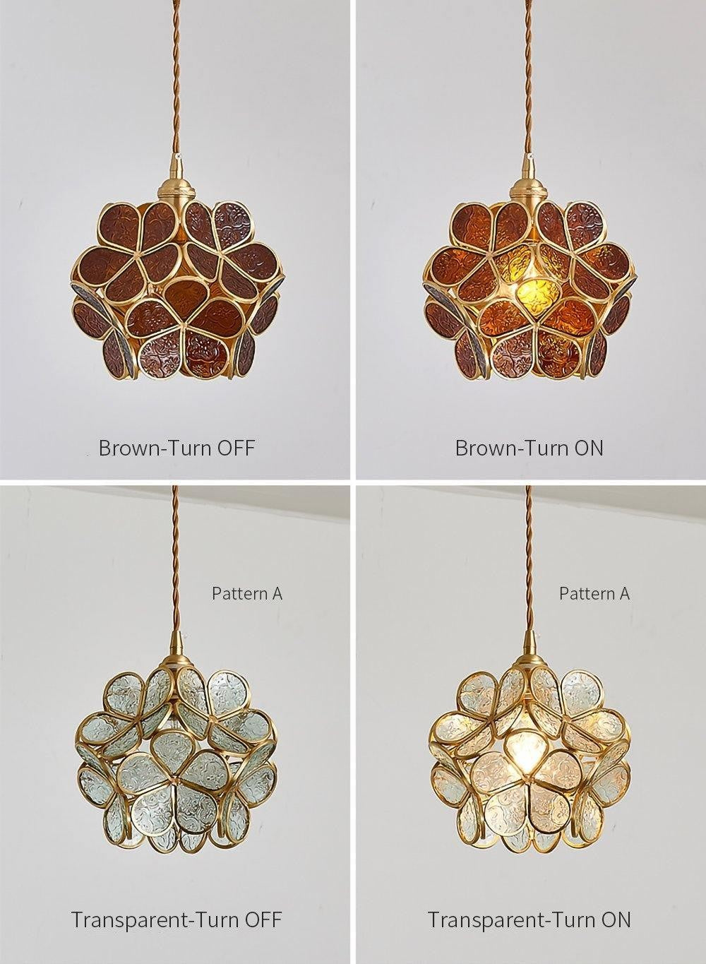 Bloom Glass Petal Pendant
