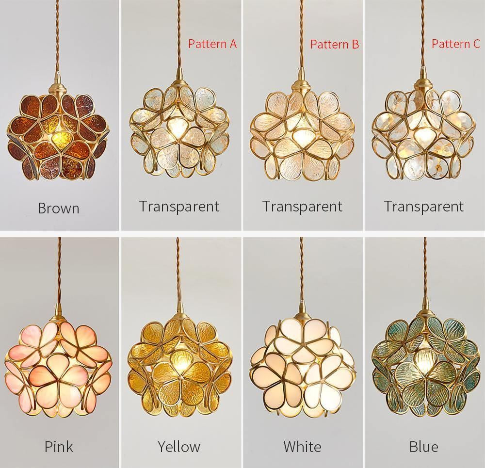 Bloom Glass Petal Pendant