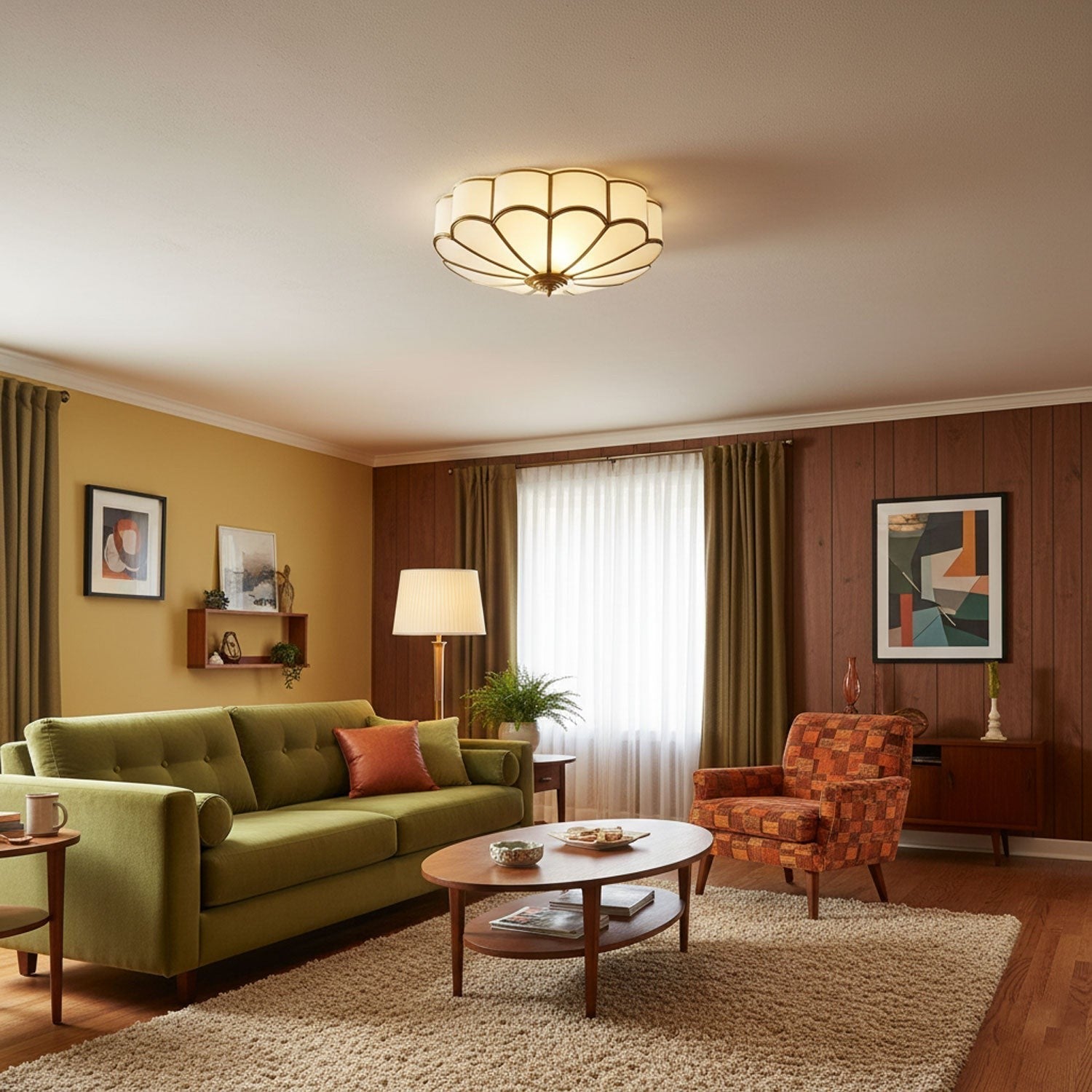 Bloom Glass Recessed Ceiling Light