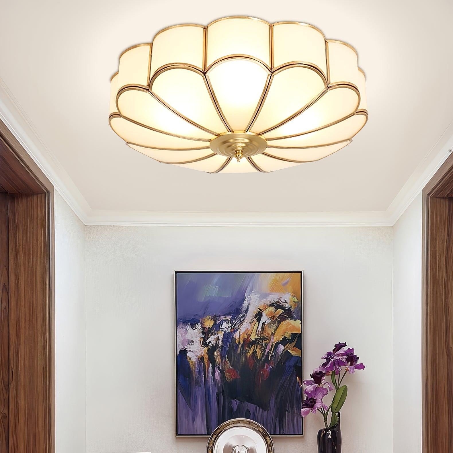 Bloom Glass Recessed Ceiling Light