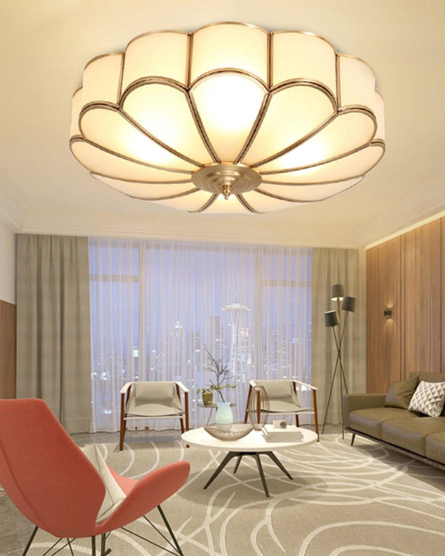 Bloom Glass Recessed Ceiling Light