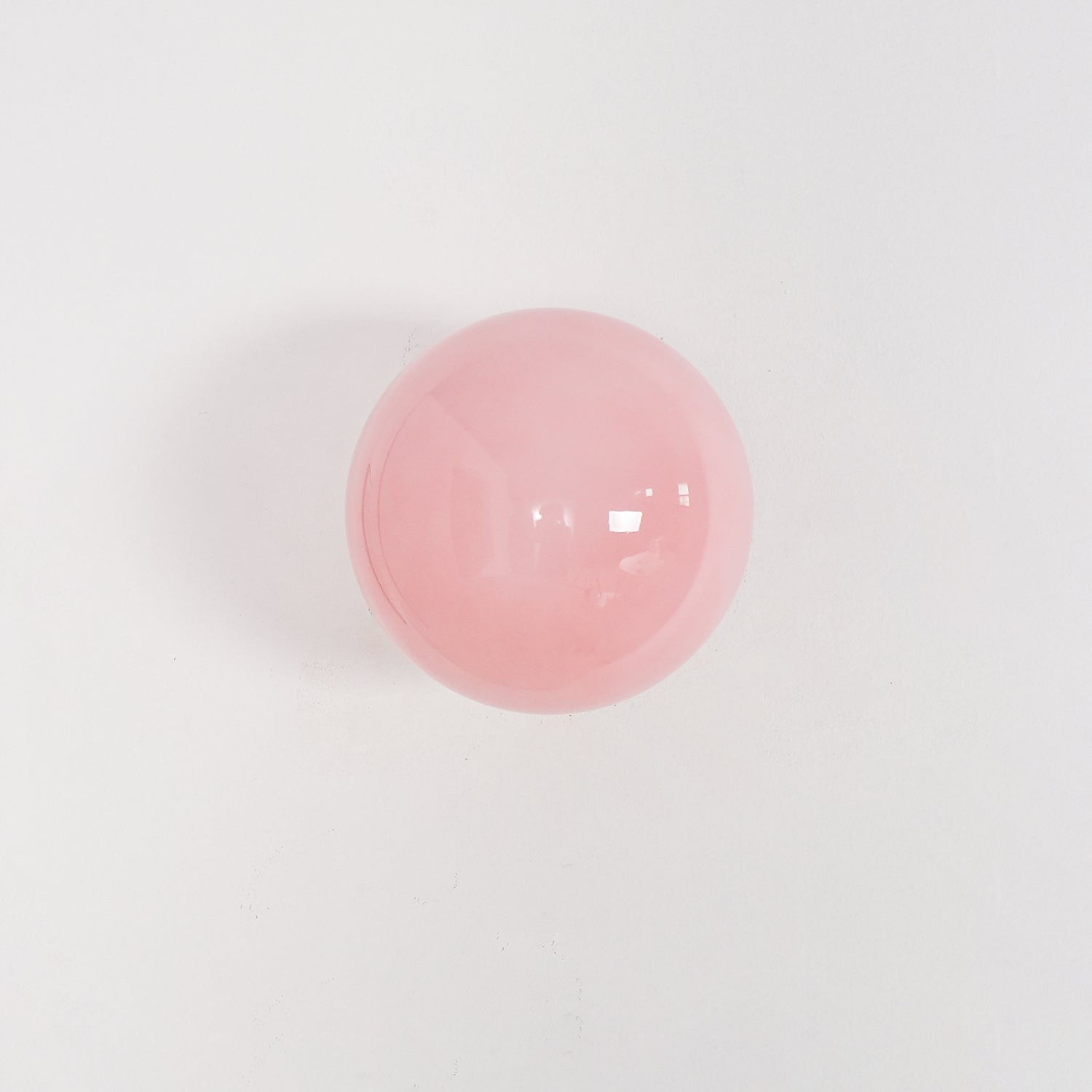 Blush Glass Wall Sconce