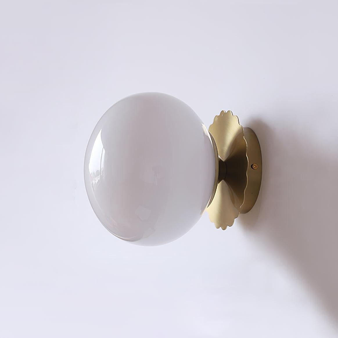 Blush Glass Wall Sconce