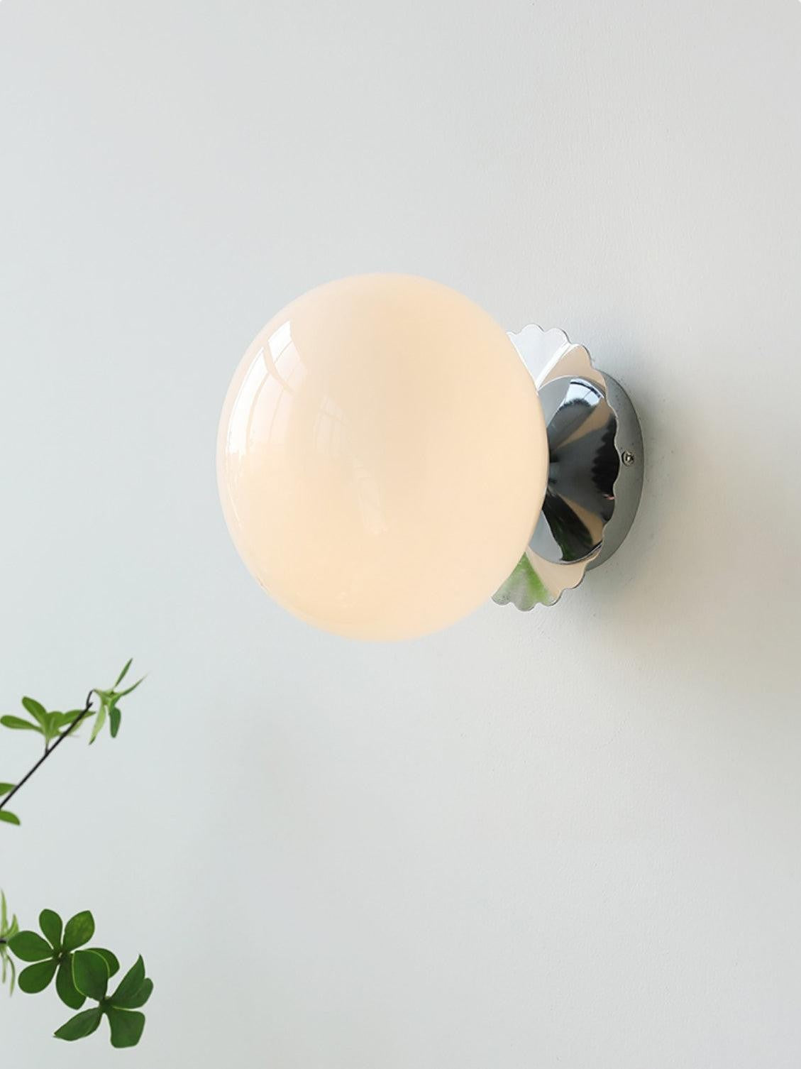 Blush Glass Wall Sconce