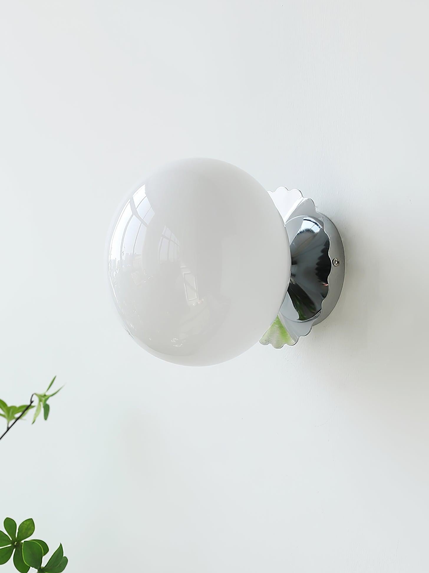 Blush Glass Wall Sconce