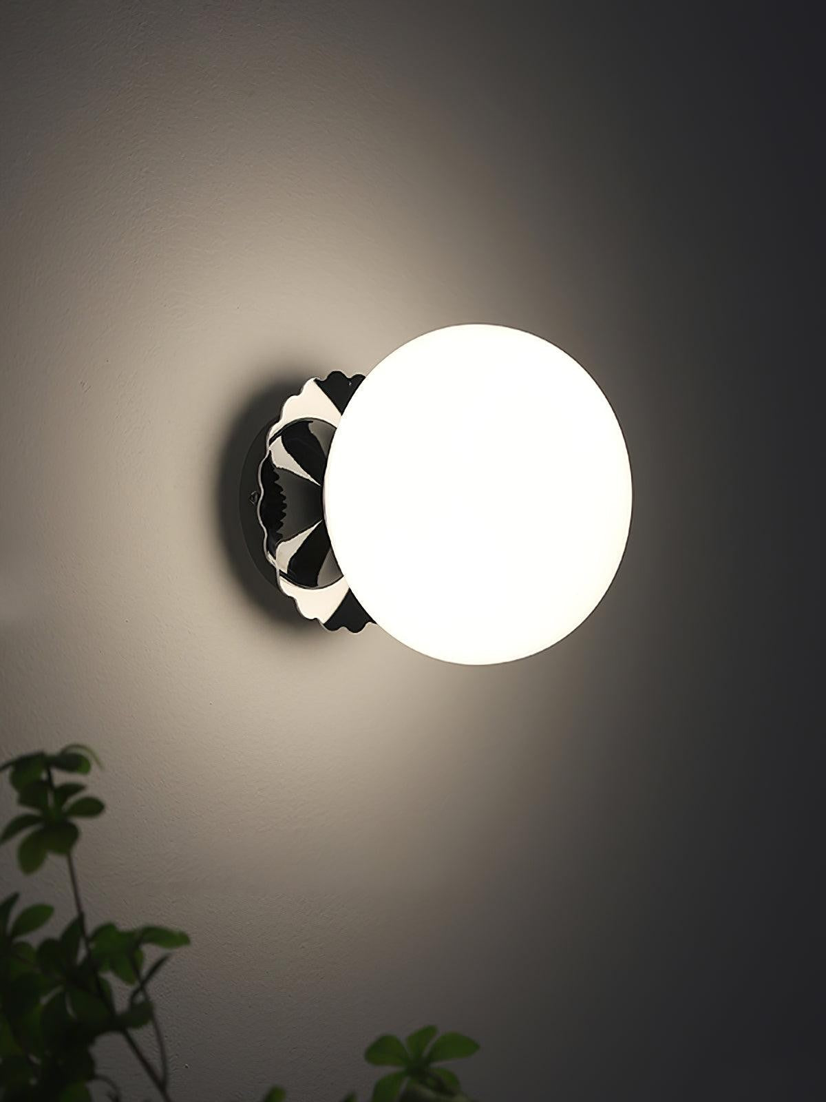 Blush Glass Wall Sconce