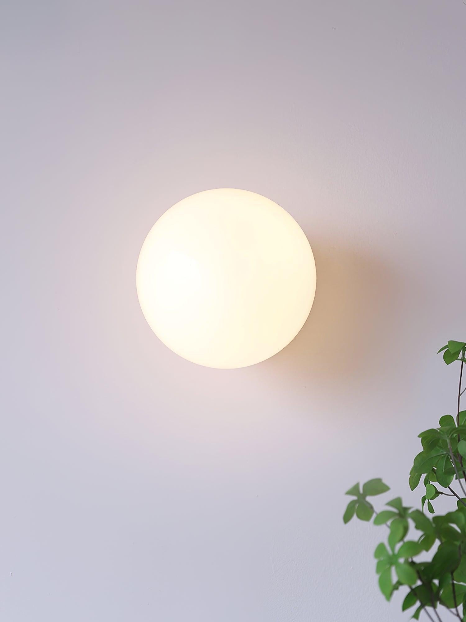 Blush Glass Wall Sconce
