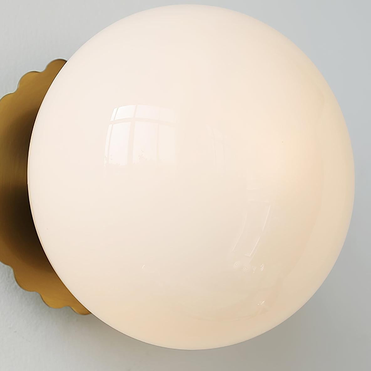 Blush Glass Wall Sconce