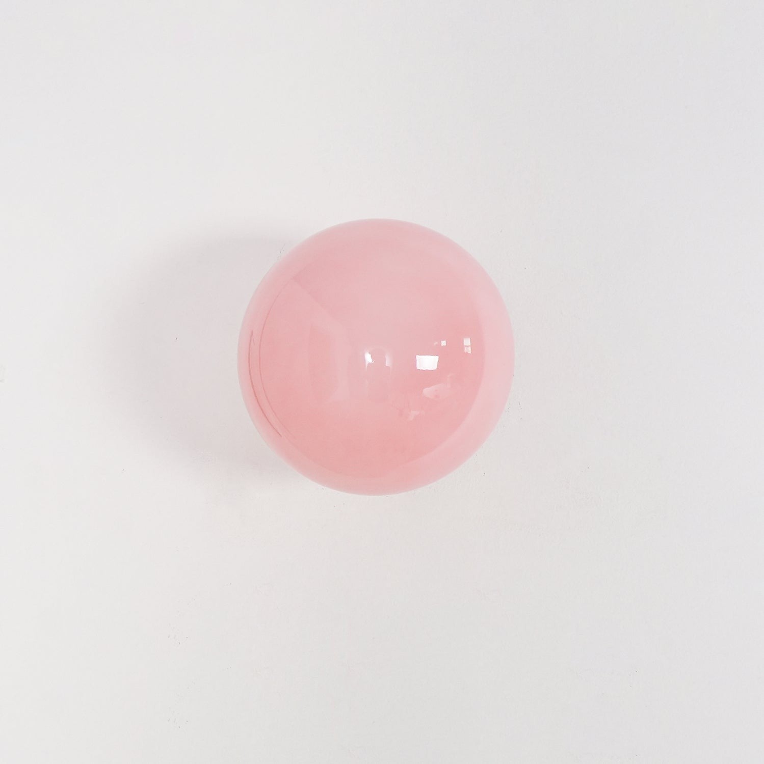 Blush Glass Wall Sconce