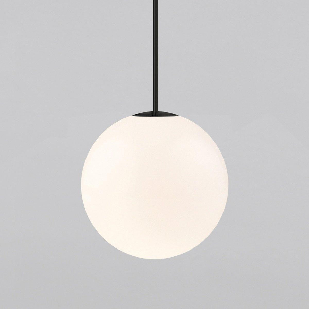 Brass Globe Rod Pendant Light