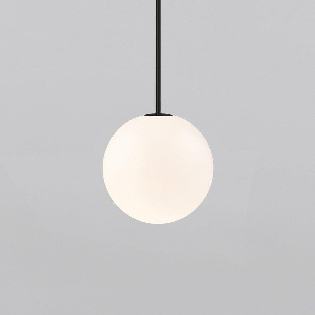 Brass Globe Rod Pendant Light