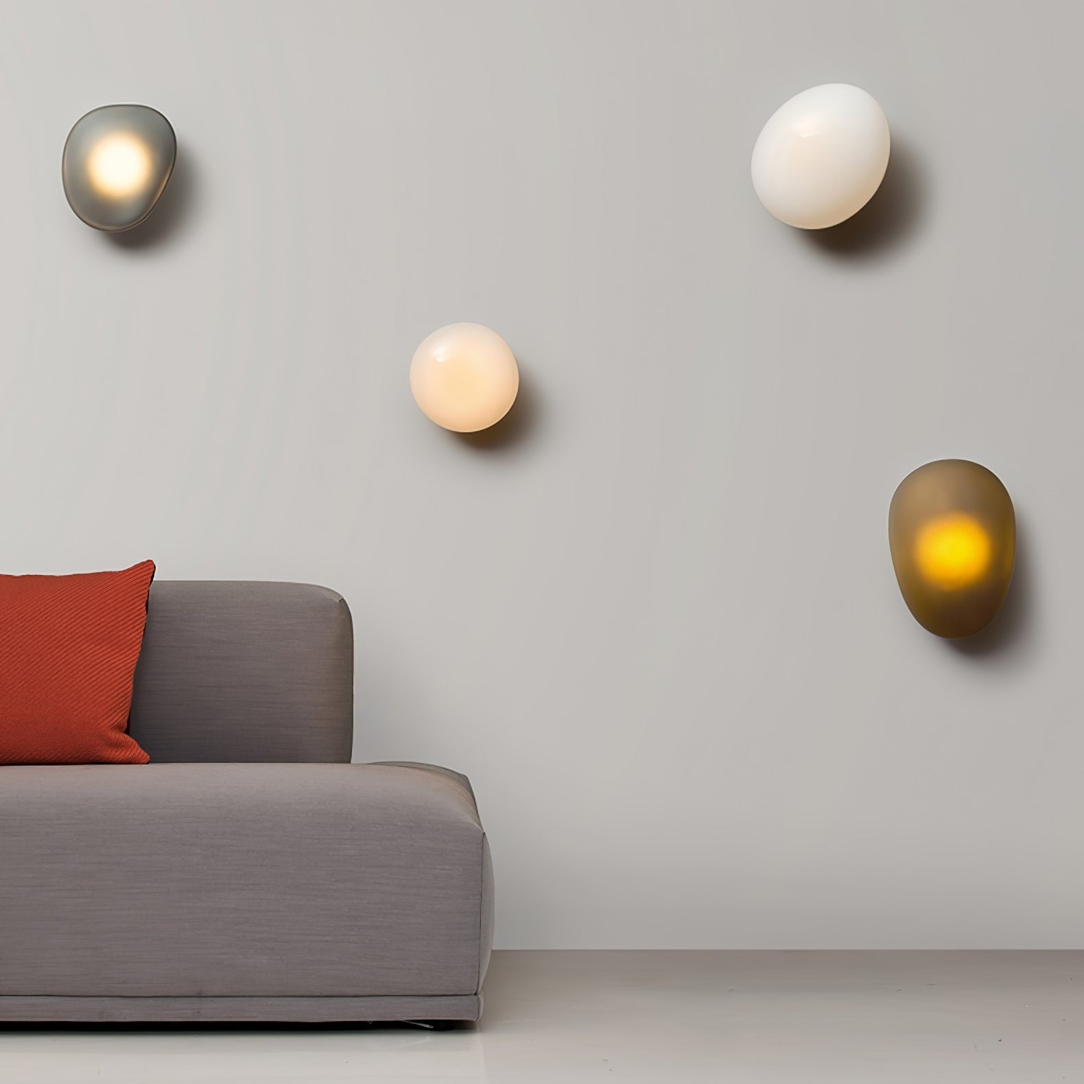 Bubble Glass Wall Light