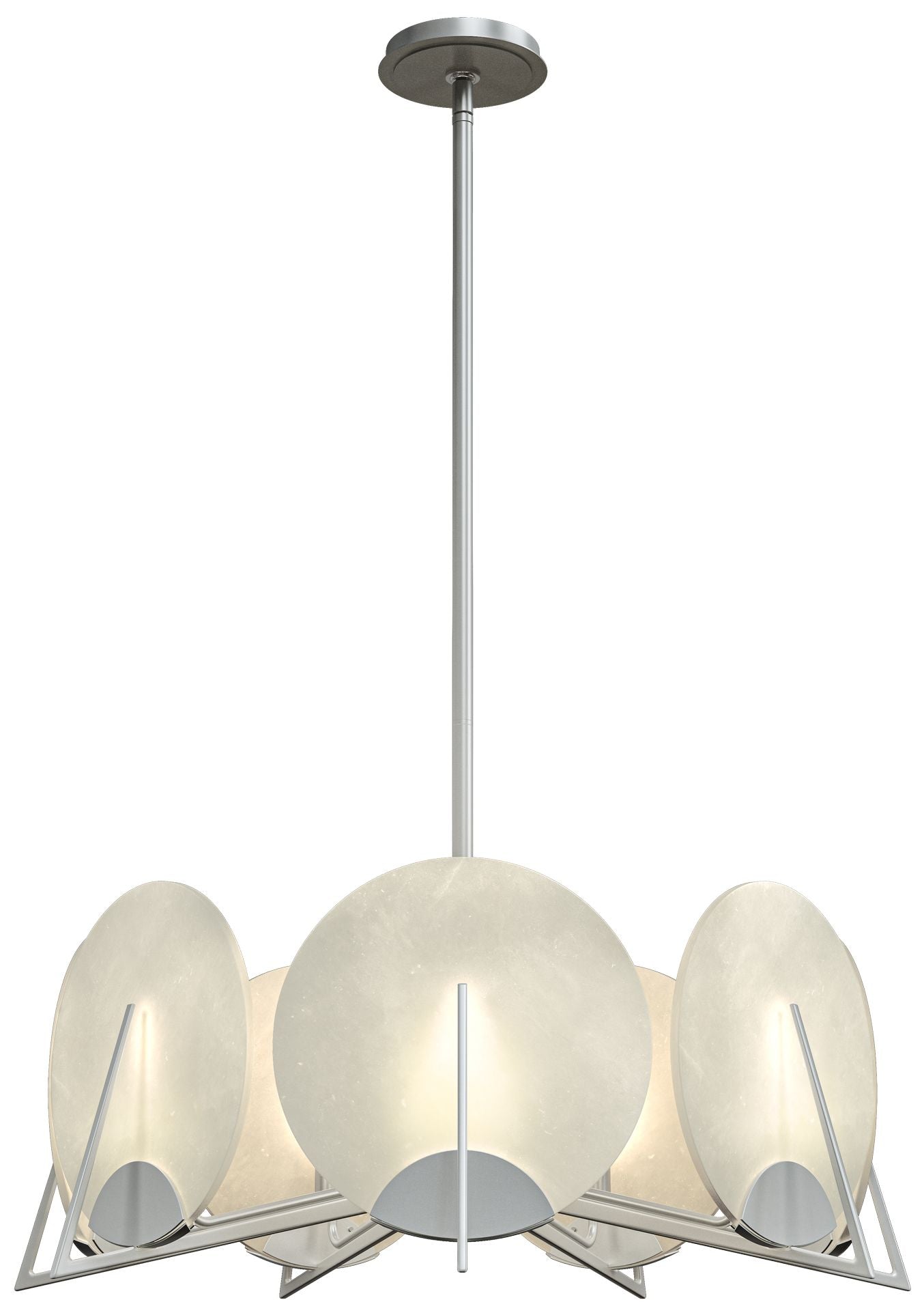 Callisto 7-Light Vintage Platinum Chandelier