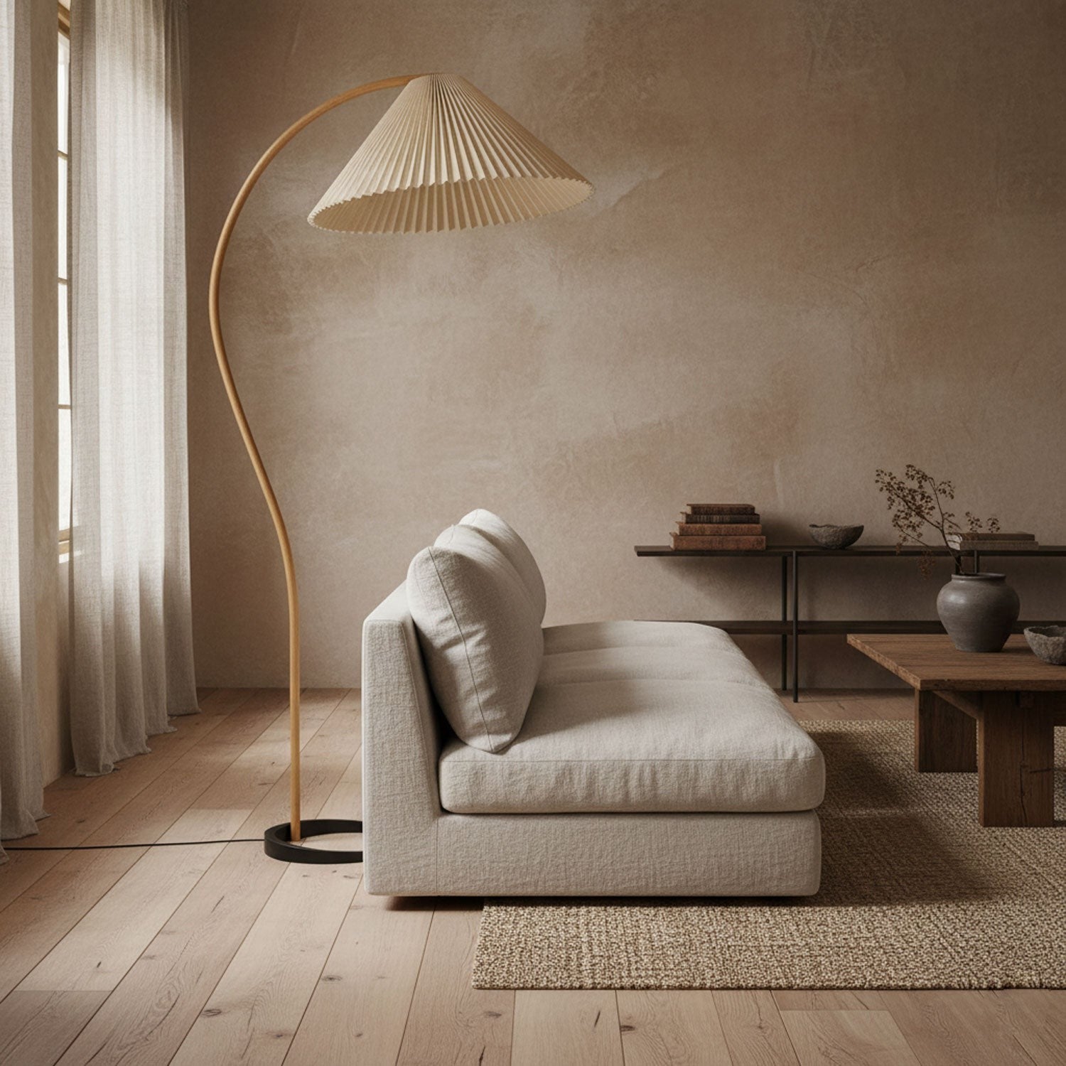 Caprani Scandinavian Floor Lamp