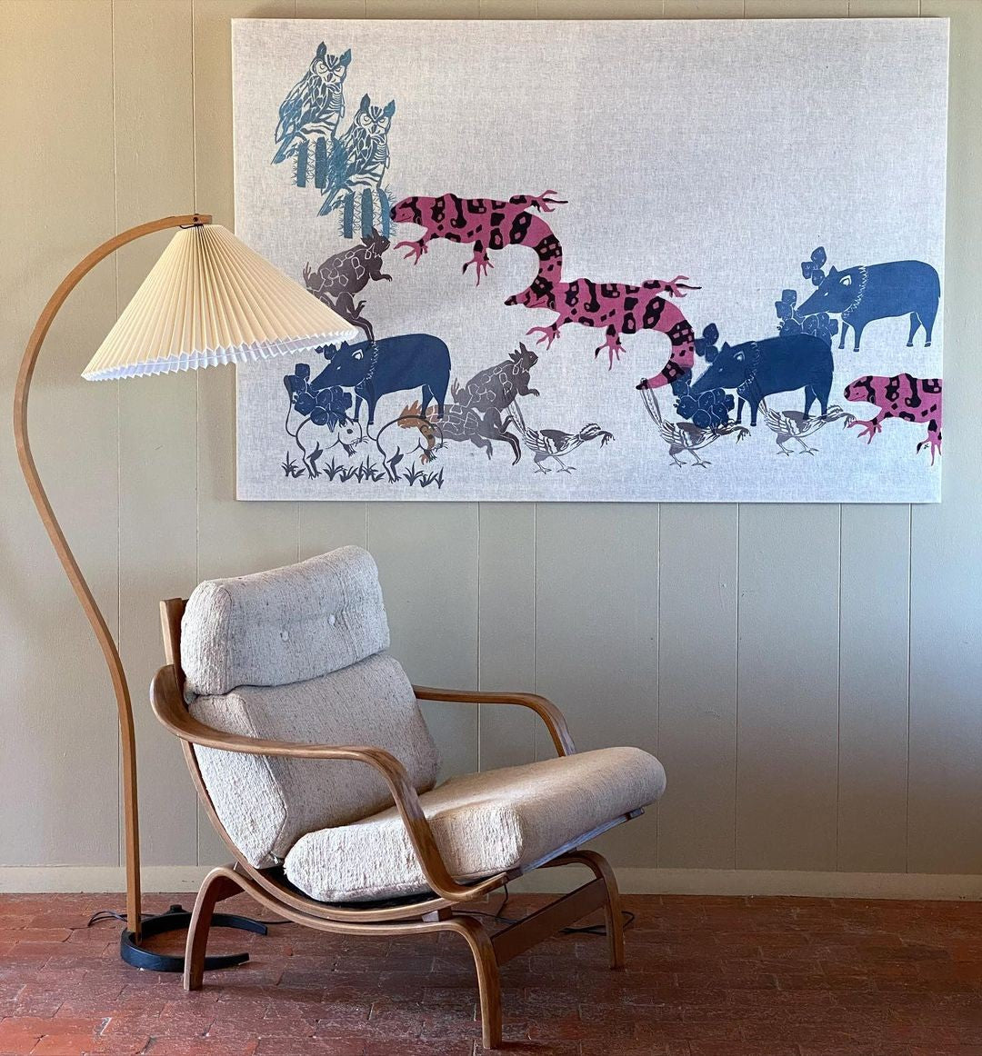 Caprani Scandinavian Floor Lamp