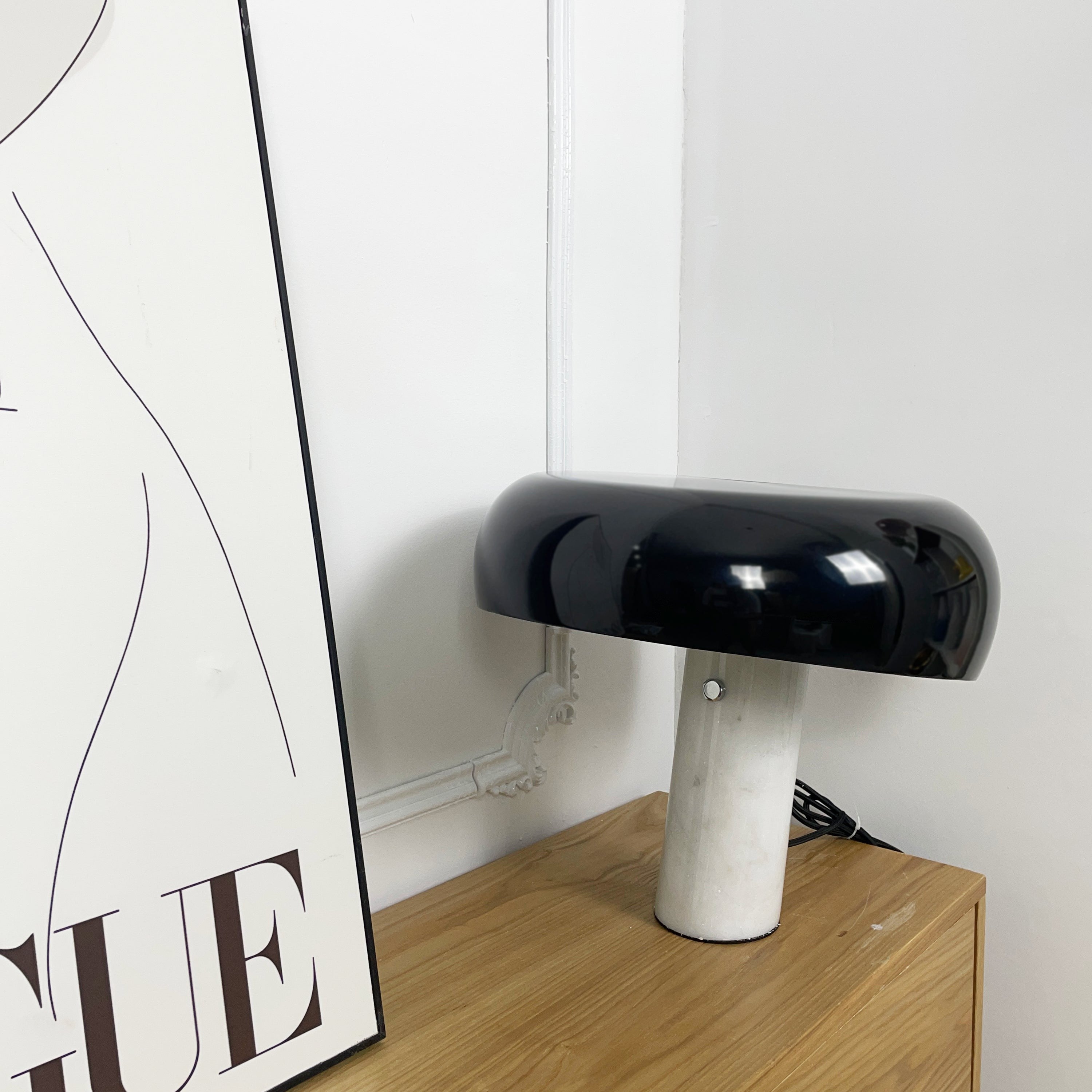 Carrara Marble Glow Table Lamp