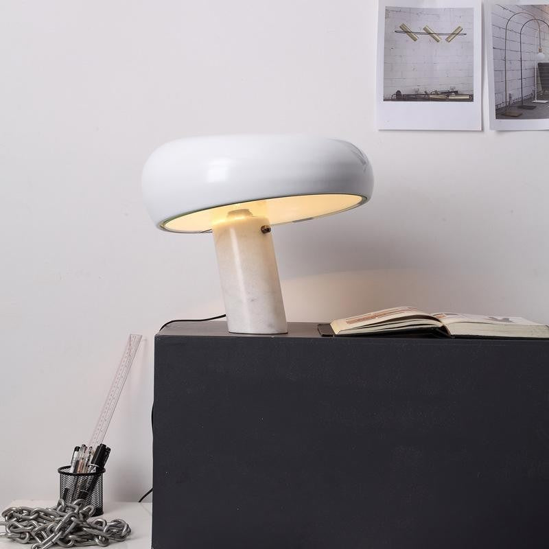 Carrara Marble Glow Table Lamp