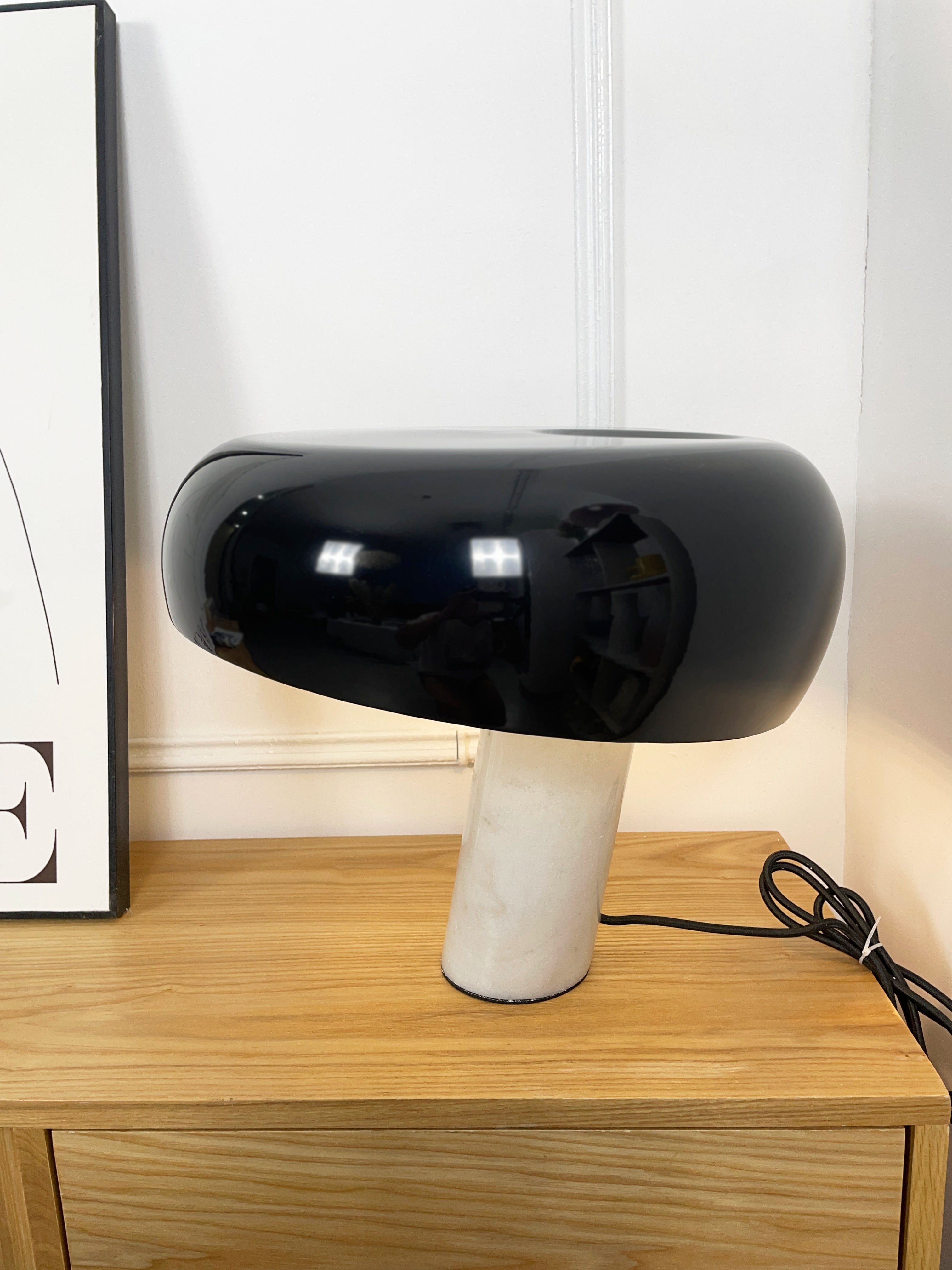 Carrara Marble Glow Table Lamp