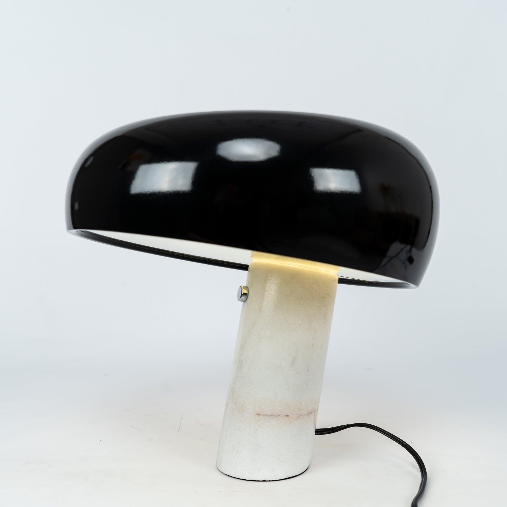 Carrara Marble Glow Table Lamp