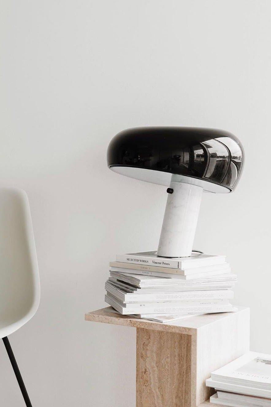 Carrara Marble Glow Table Lamp
