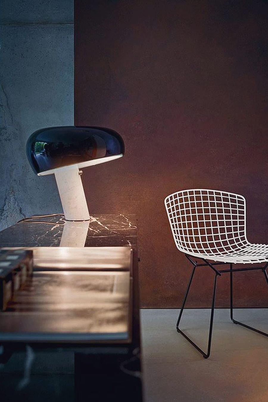 Carrara Marble Glow Table Lamp