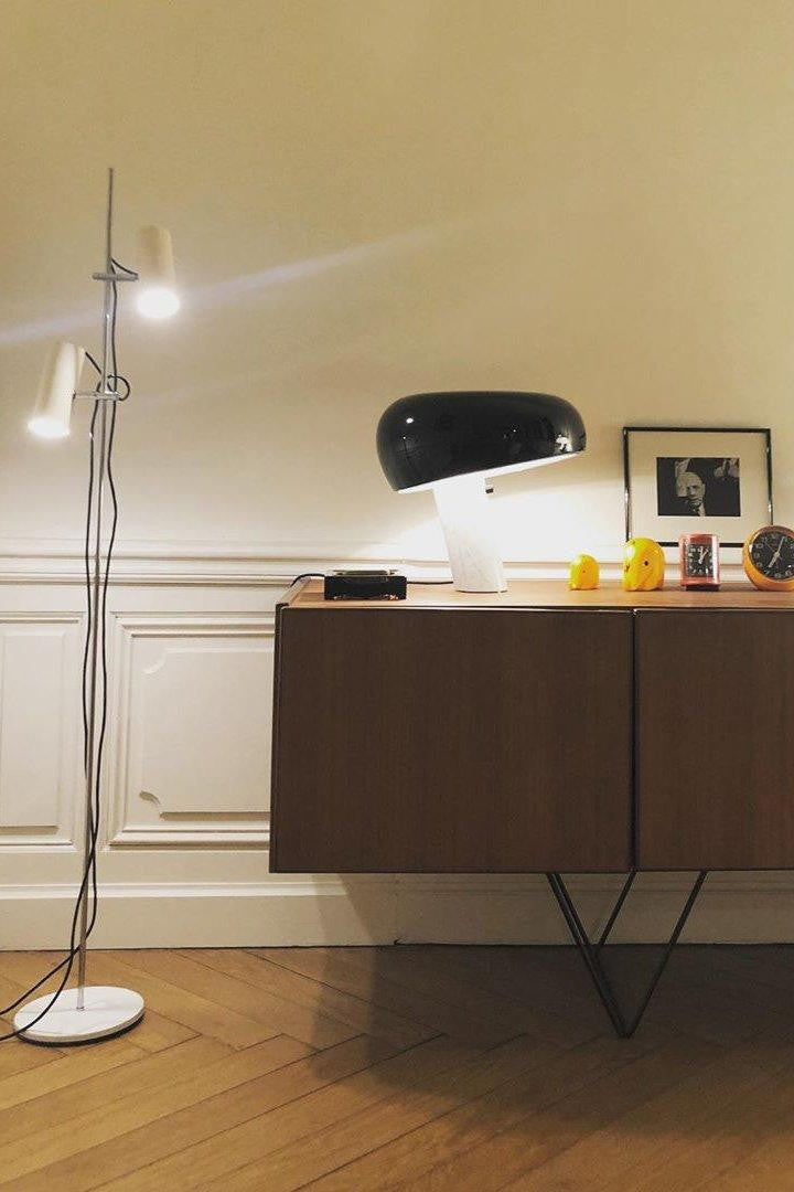 Carrara Marble Glow Table Lamp