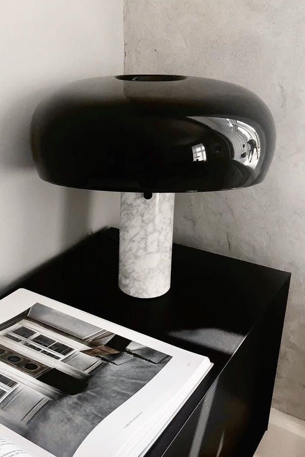 Carrara Marble Glow Table Lamp