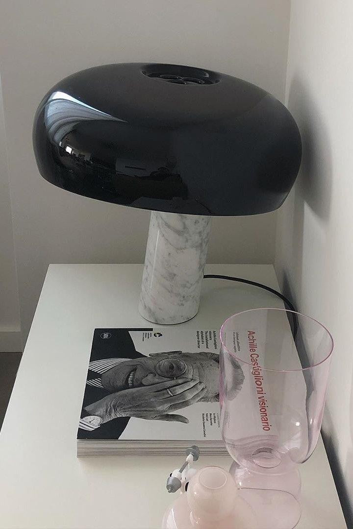 Carrara Marble Glow Table Lamp