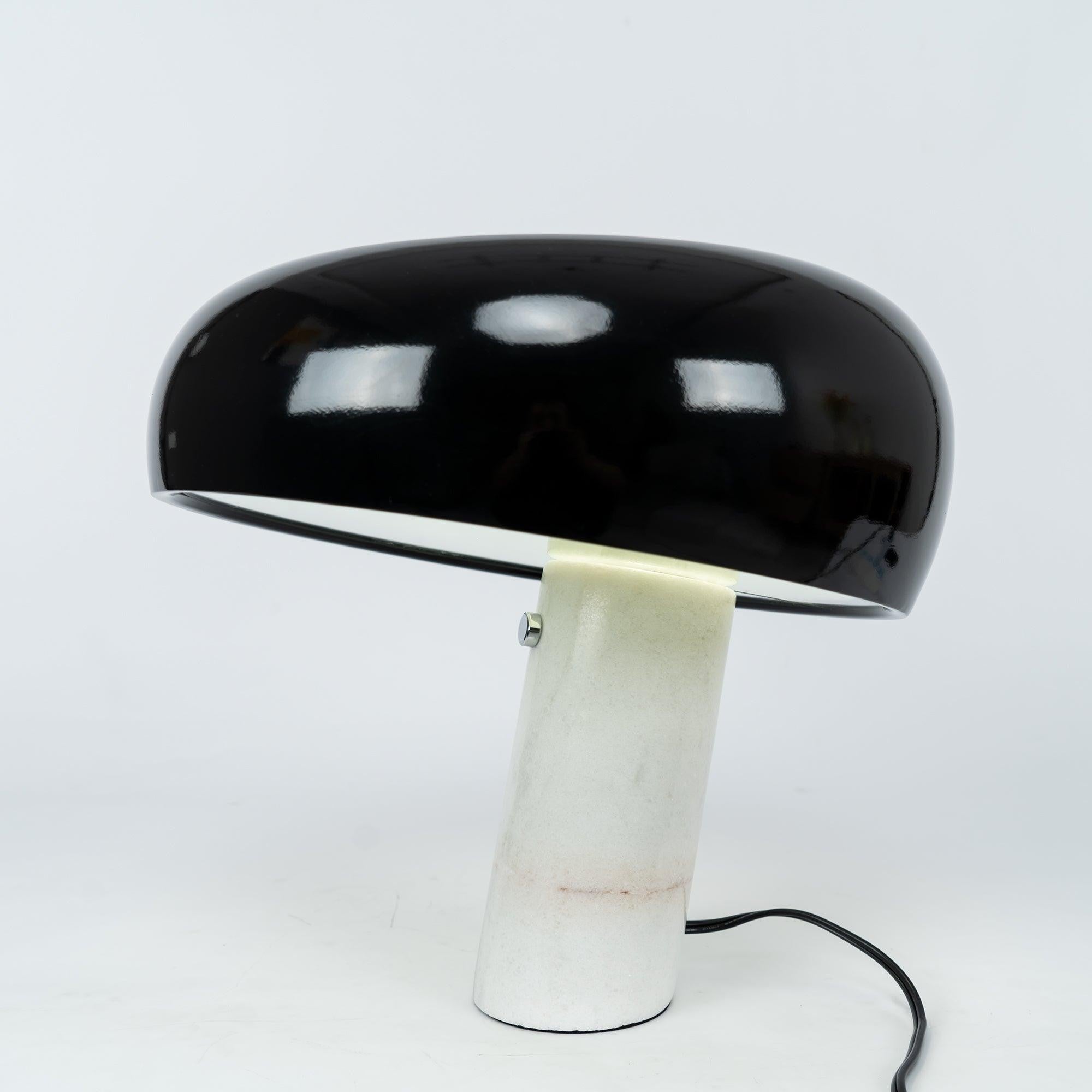 Carrara Marble Glow Table Lamp
