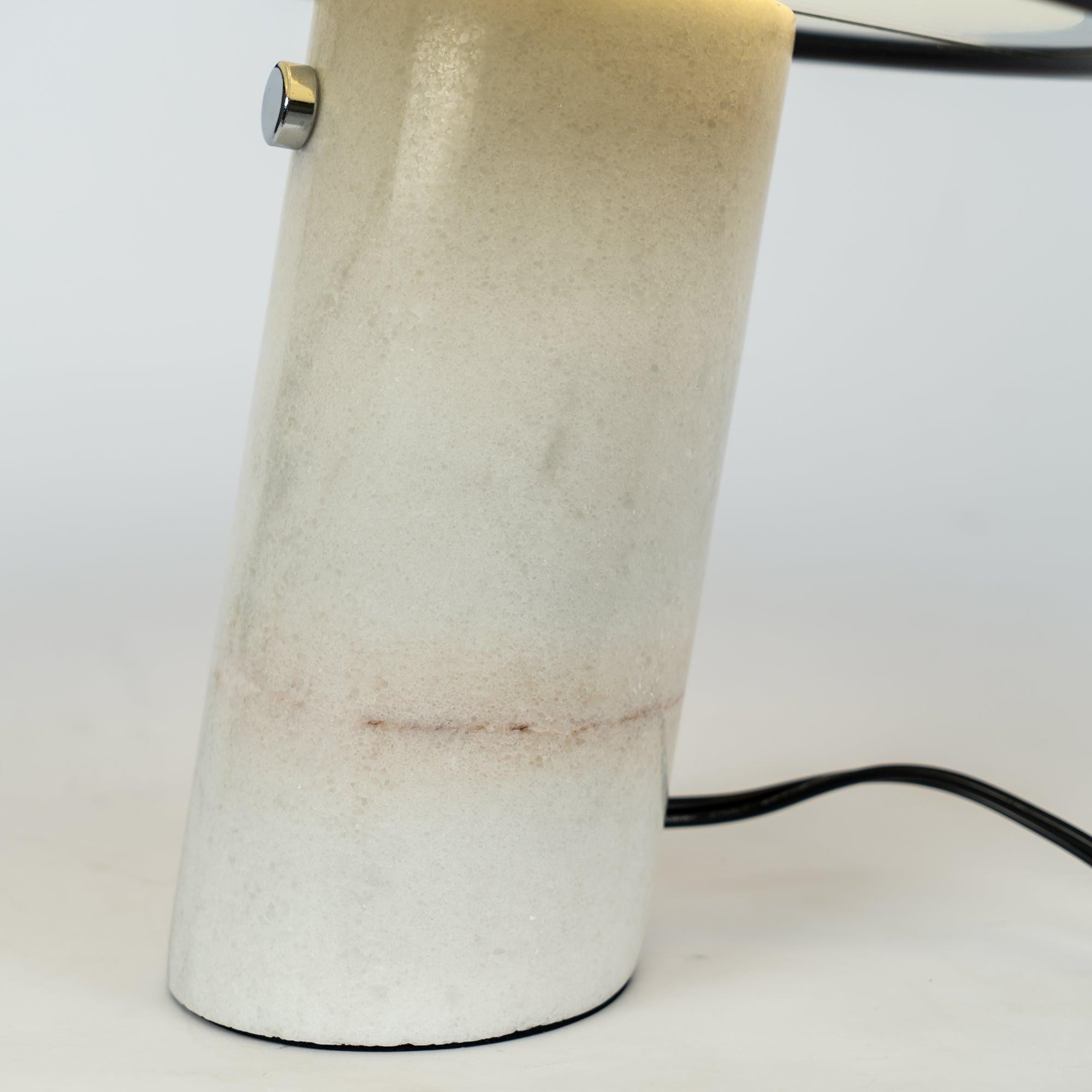 Carrara Marble Glow Table Lamp