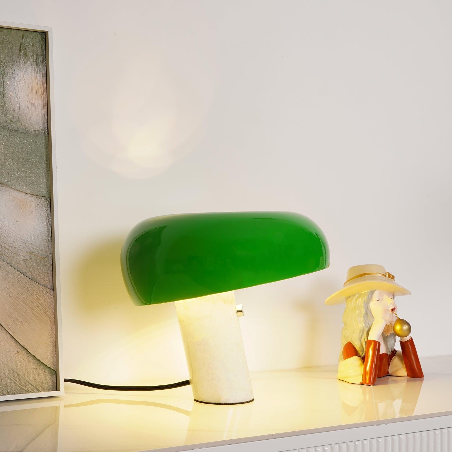 Carrara Marble Glow Table Lamp