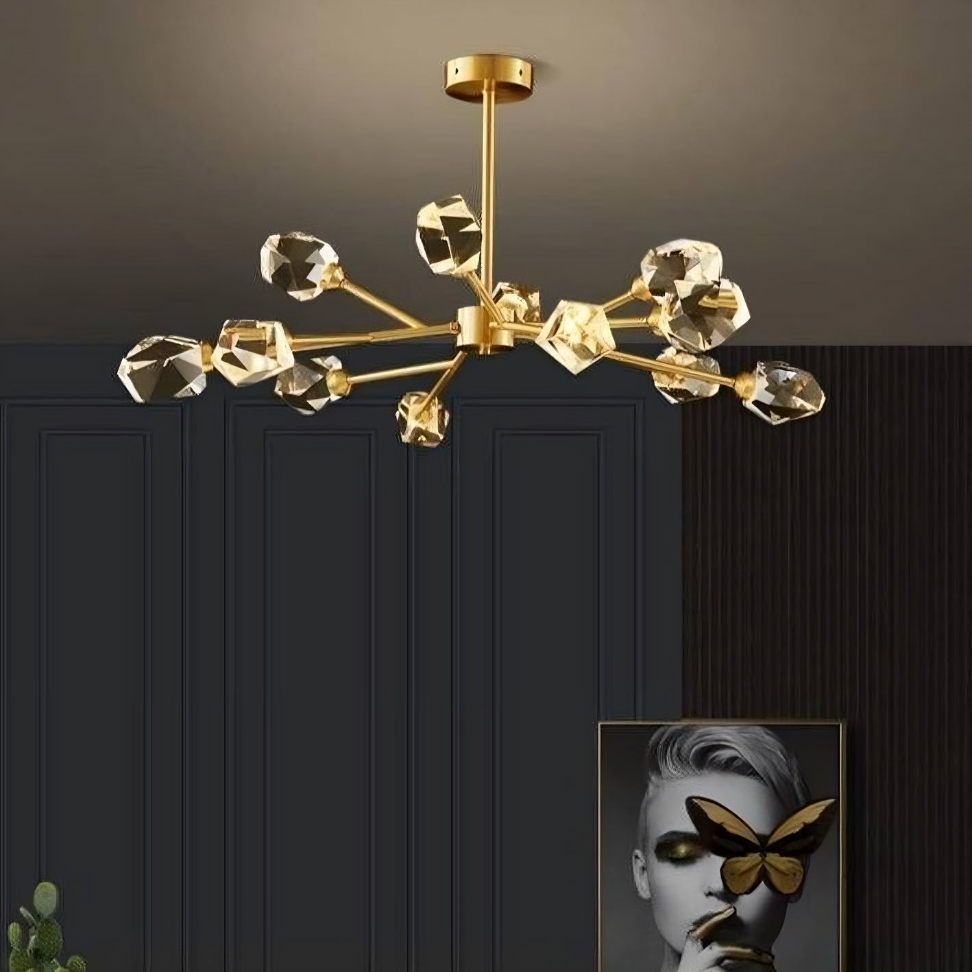 Diamante 12-Light Crystal Chandelier