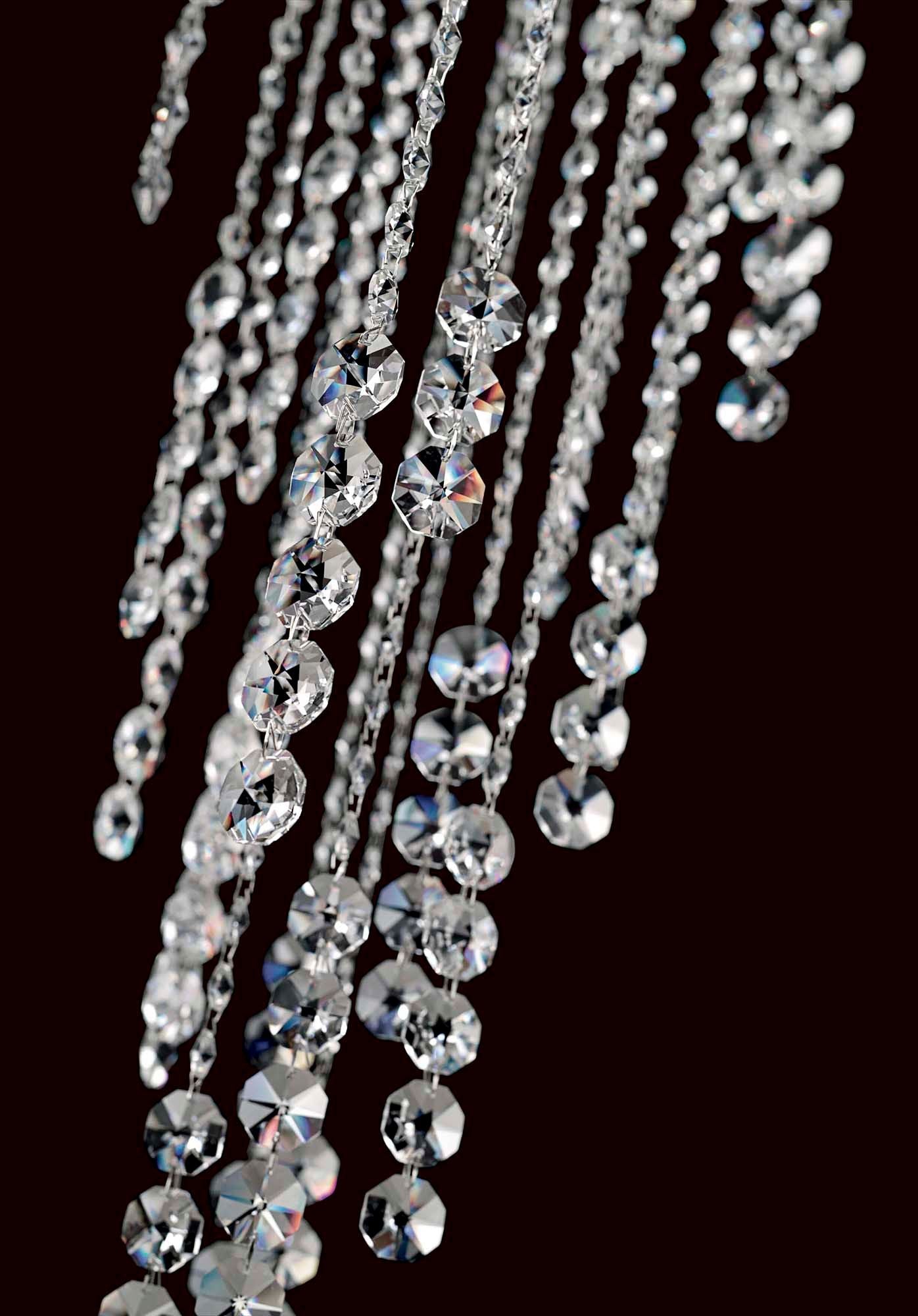 Chantant 28"H X 6-Light Crystal Chandelier