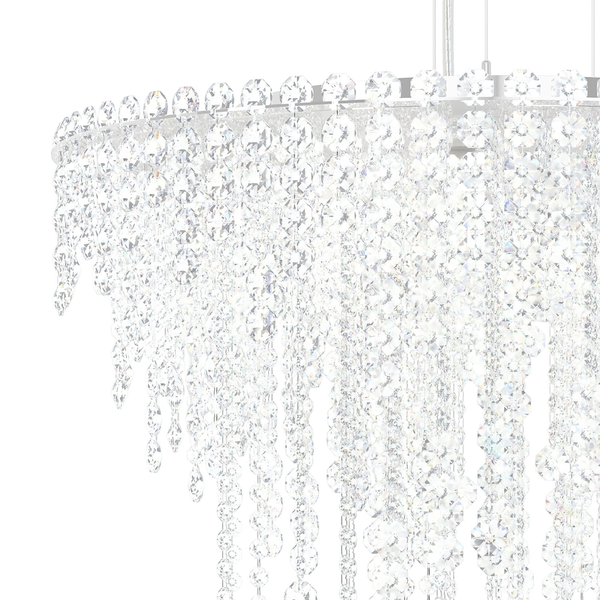 Chantant 28"H X 6-Light Crystal Chandelier