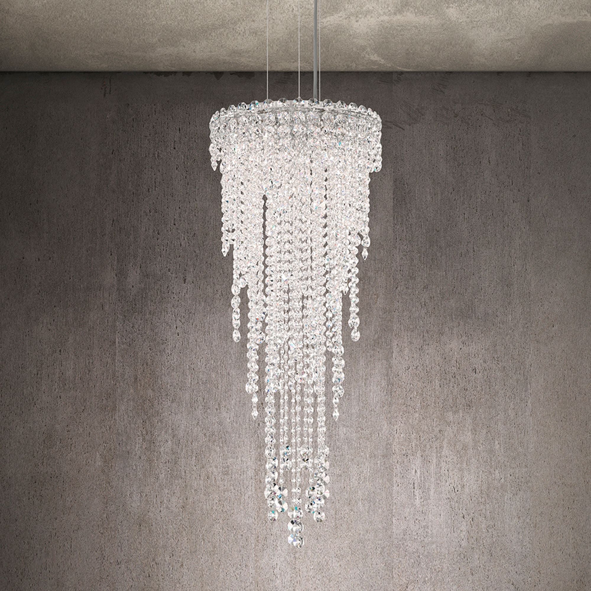 Chantant 35"H X 4-Light Crystal Pendant