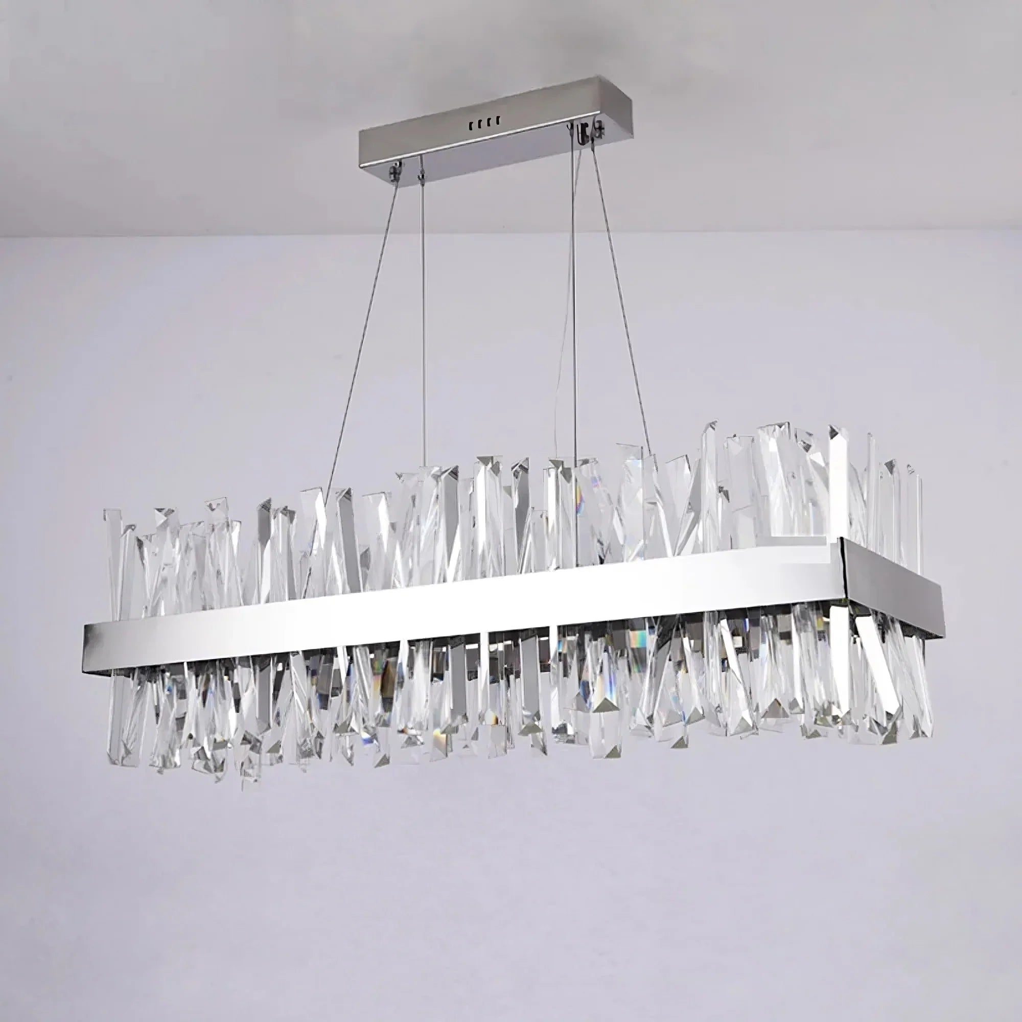 Calvi Crystal Dining Room Light Fixture Chandelier