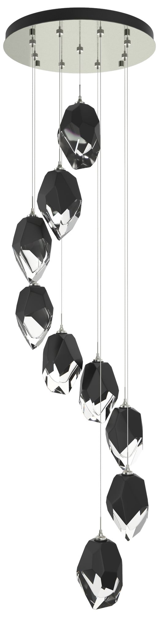 Chrysalis 9-Light Sterling Large Chandelier