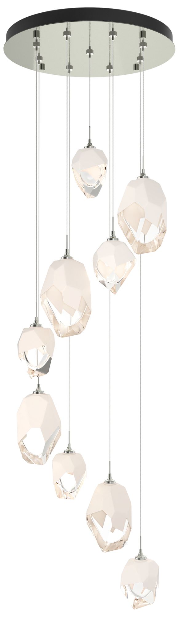 Chrysalis 9-Light Sterling Mixed Chandelier