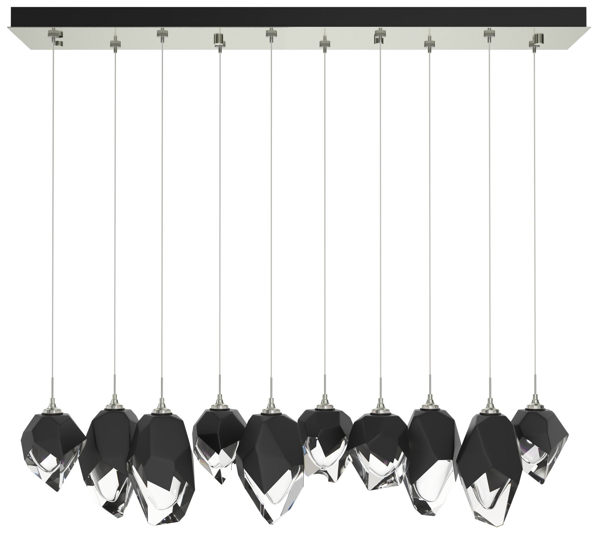 Chrysalis 10-Light Sterling Mixed Chandelier