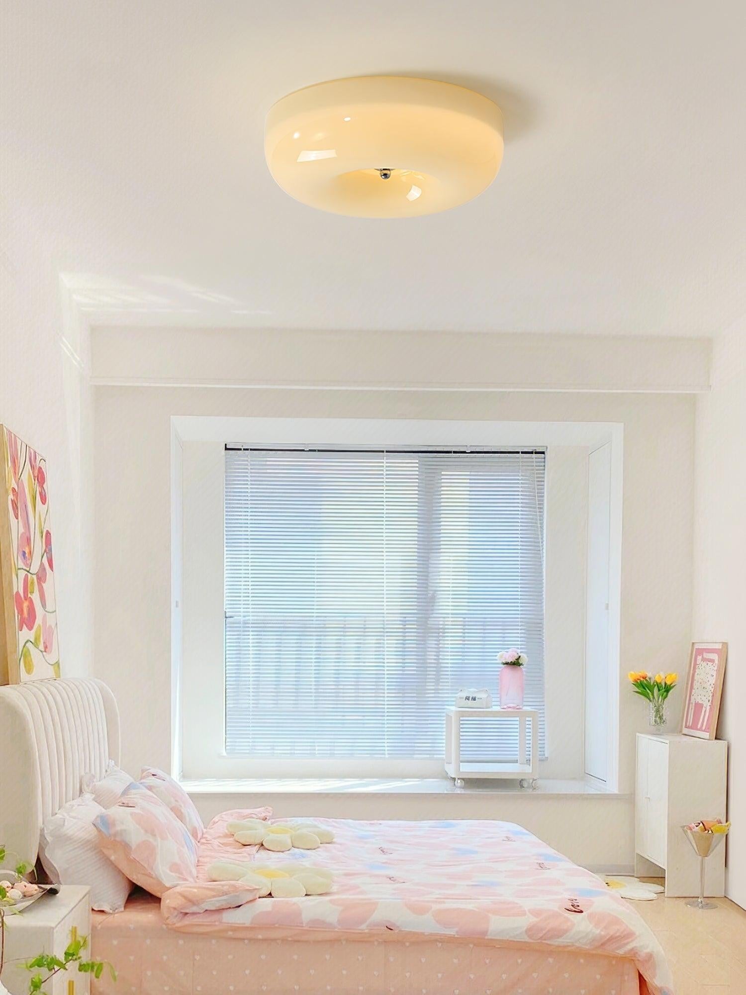 Cloud Cream Glass Ceiling Light
