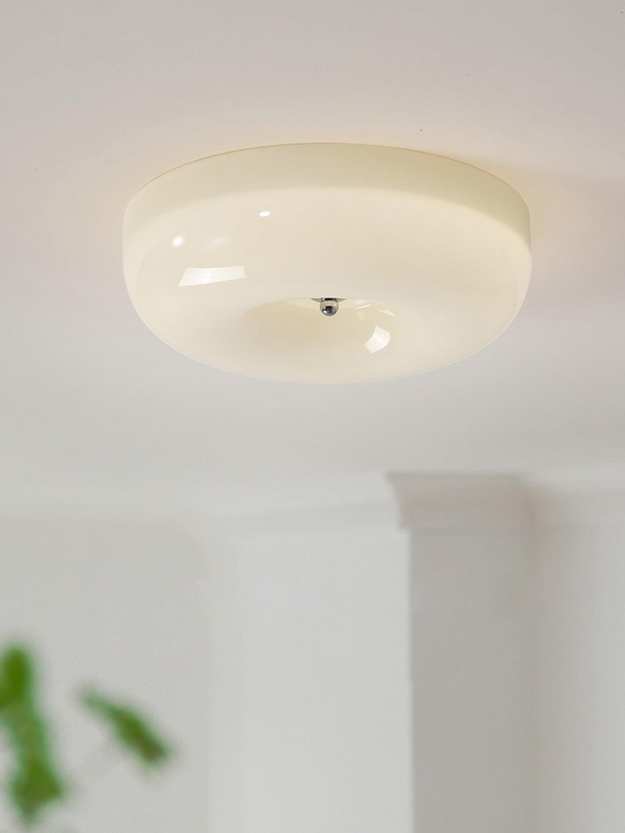 Cloud Cream Glass Ceiling Light