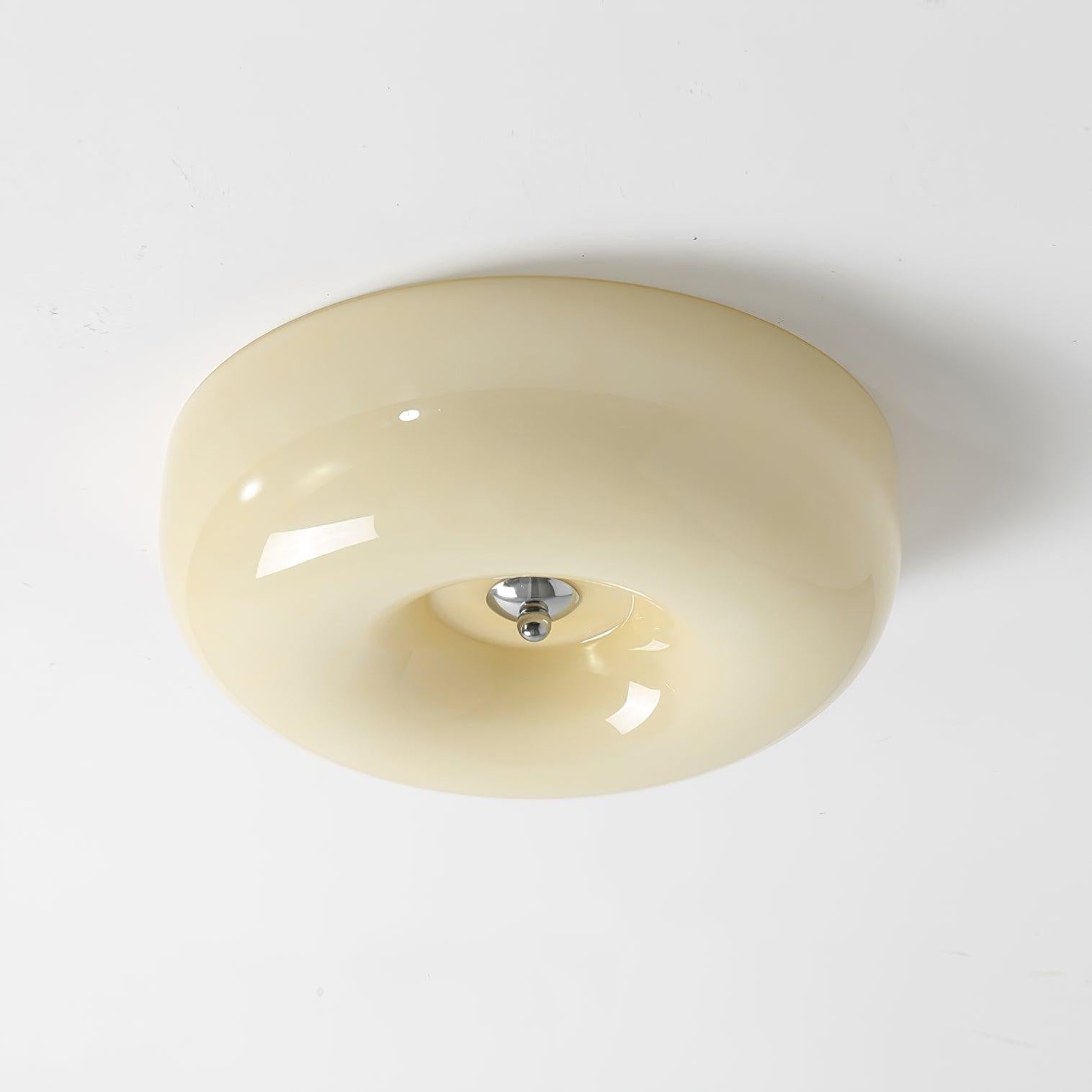 Cloud Cream Glass Ceiling Light