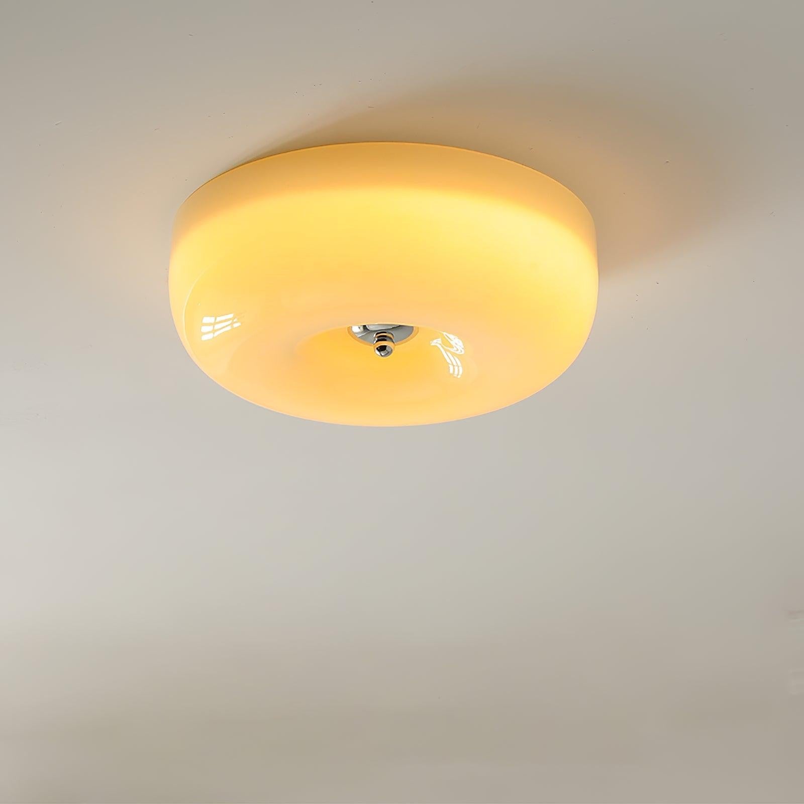 Cloud Cream Glass Ceiling Light