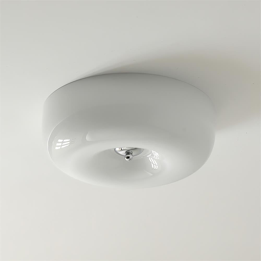 Cloud Cream Glass Ceiling Light