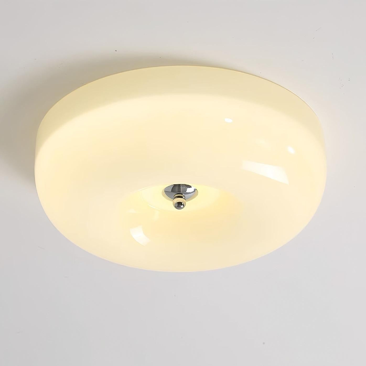 Cloud Cream Glass Ceiling Light