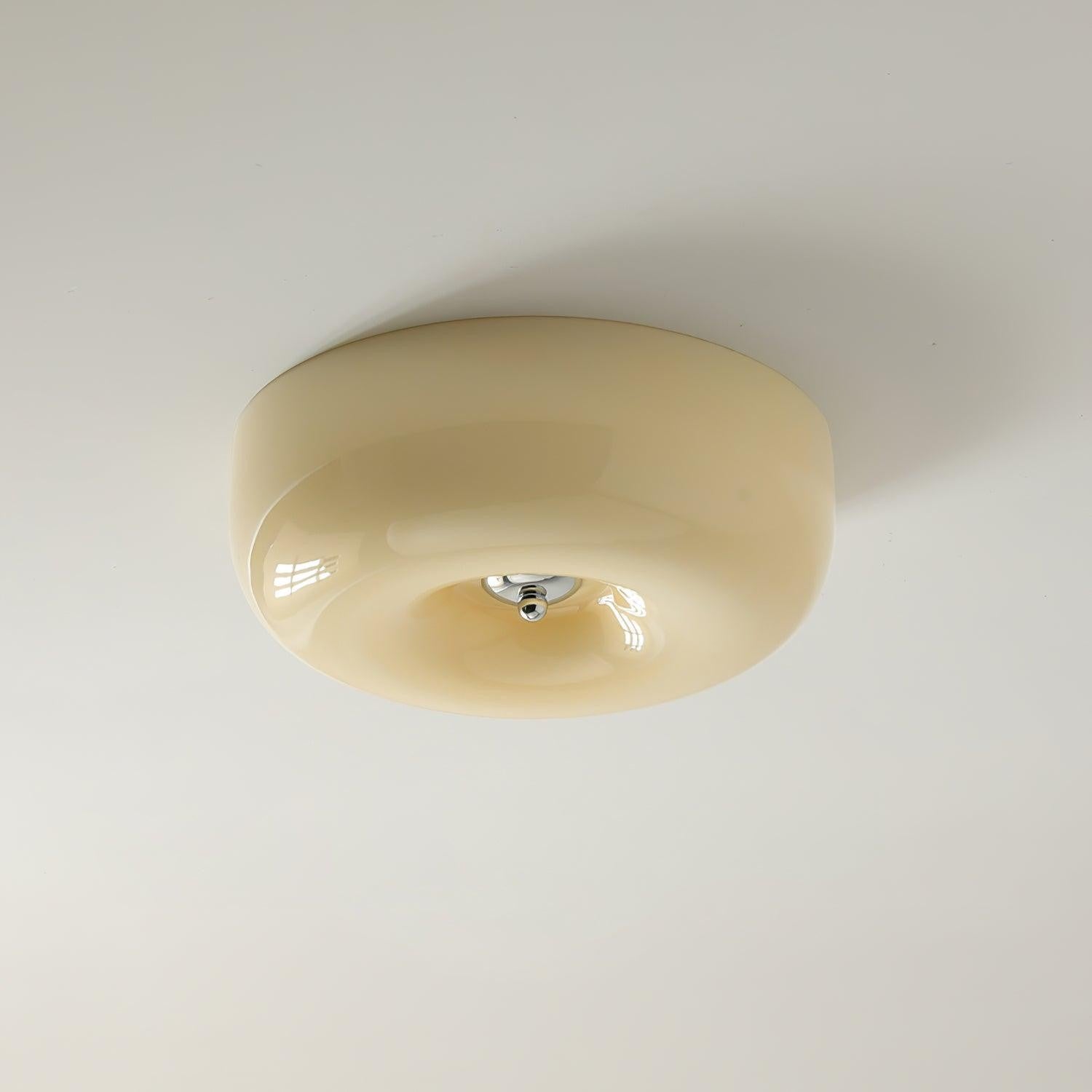 Cloud Cream Glass Ceiling Light