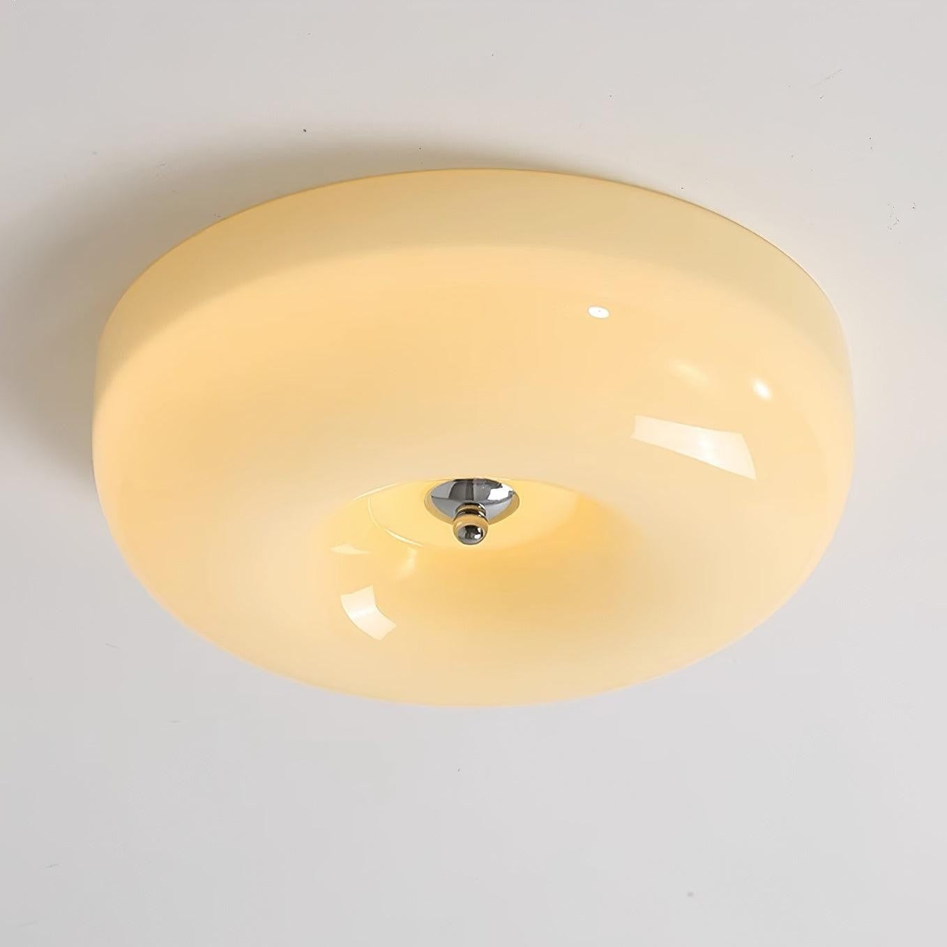 Cloud Cream Glass Ceiling Light