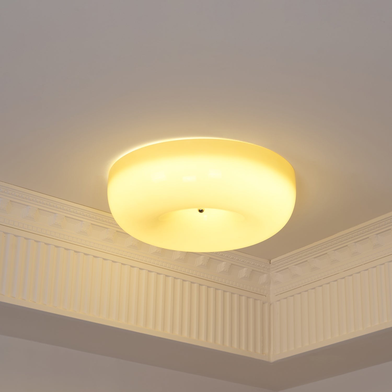 Cloud Cream Glass Ceiling Light