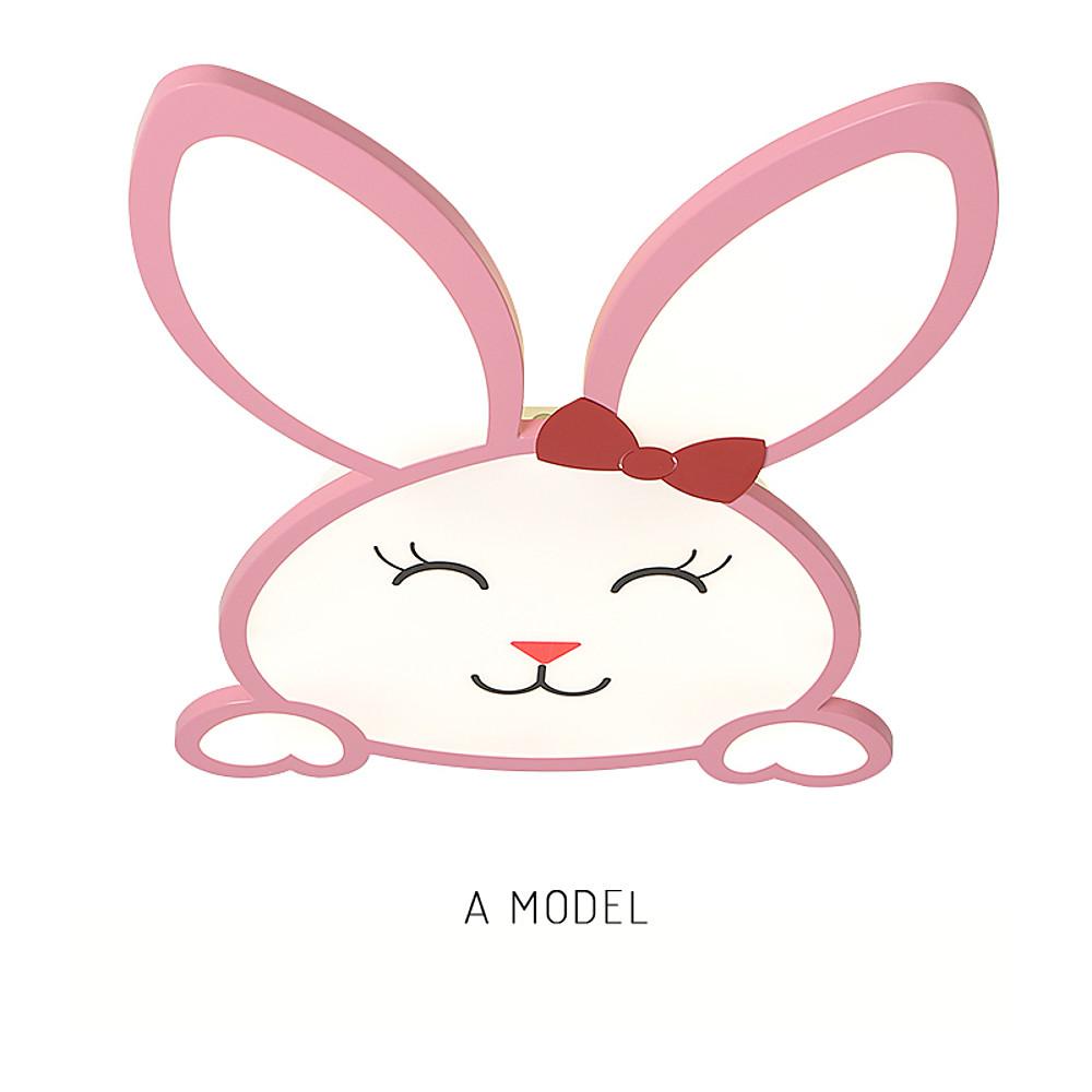 Novelty Bunny LED Flush Mount Ceiling Light for Baby
